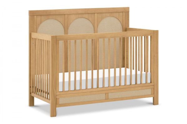 Picture of Eloise 4-in-1 Convertible Crib in Honey | Namesake