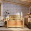 Picture of Eloise 4-in-1 Convertible Crib in Honey | Namesake