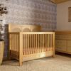 Picture of Eloise 4-in-1 Convertible Crib in Honey | Namesake