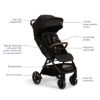 Picture of TRVL LX Compact Stroller - Caviar | By Nuna