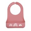 Picture of Chasing Rainbows Little Bites Bib | Bella Tunno