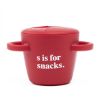Picture of S for Snacks Happy Snacker | by Bella Tunno