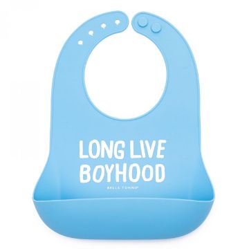 Picture of Long Live Boyhood Wonder Bib | by Bella Tunno