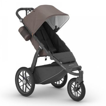 Picture of Uppa Baby Ridge Jogging and All Terrain Stroller -Theo (Dark Taupe on Carbon Frame)