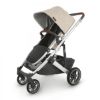 Picture of Cruz V2 Stroller - Declan - Oat Melange | Silver Frame | Chestnut Leather | by Uppa Baby