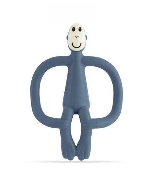 Picture of Original Monkey Teething Toy - Airforce Blue | by Matchstick Monkey