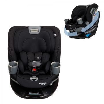 Picture of Emme 360 Degree Rotating All-In-One Carseat - Midnight | by Maxi Cosi