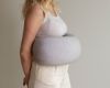 Picture of Nursing Pillow - Grey Melange | BB Hug Me