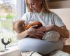 Picture of Nursing Pillow - Grey Melange | BB Hug Me