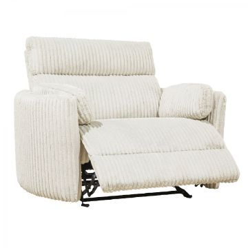 Picture of Raggio Extra Large Power Recliner - Mega Ivory | by PL Heritage Furniture 