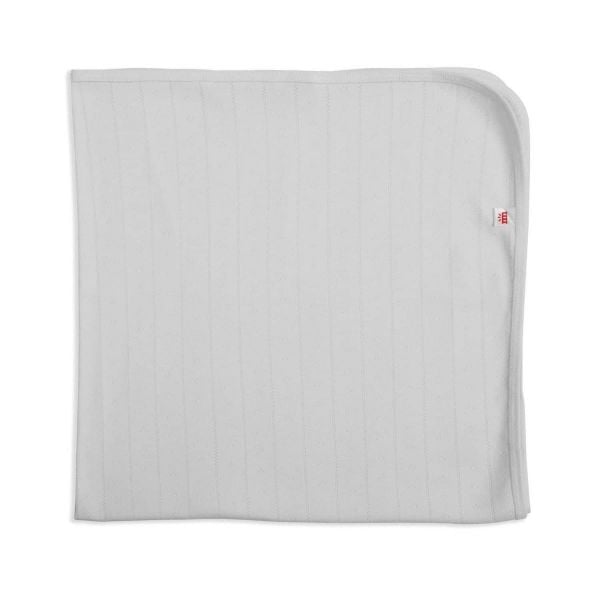 Picture of Love Line Tofu Baby Organic Pointelle Blanket | Magnetic Me