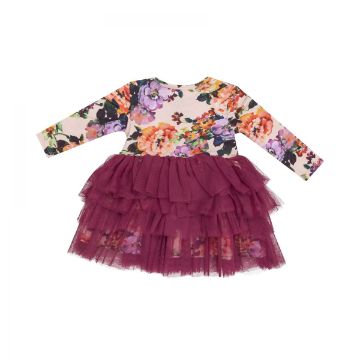Picture of Angel Dear Layered Tulle Dress -  Autumn Rose