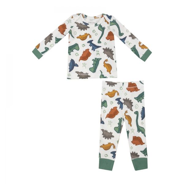 Picture of Angel Dear Waffle Loungewear Set - Dino Rocks