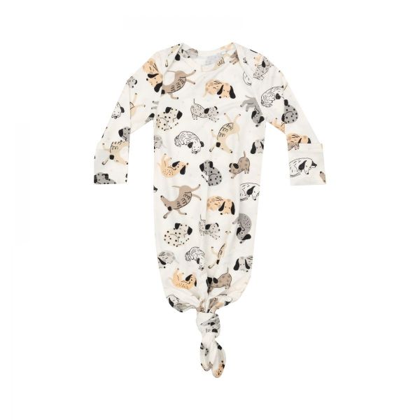 Picture of Cozy Pups - Bamboo Knotted Gown - (0-3Months)