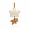 Picture of Bartholomew Bear Musical Pull | Supersofties by Jellycat