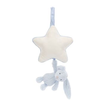 Picture of Bashful Blue Bunny Musical Pull