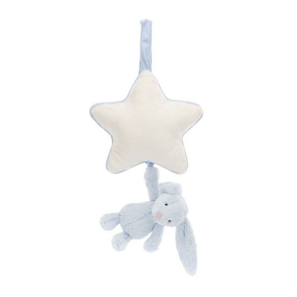 Picture of Bashful Blue Bunny Musical Pull
