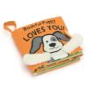 Picture of Bashful Puppy Loves You | Books by Jellycat