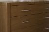Picture of Hemsted 6-Drawer Assembled Dresser in Walnut Driftwood | Monogram by Namesake