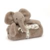 Picture of Smudge Elephant Blankie - Gift Boxed | Beautifully Scrumptious by Jellycat