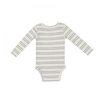 Picture of Angel Dear Ribbed Modal Bodysuit - Desert Sage Stripe