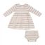 Picture of Angel Dear Ribbed Modal Dress & Bloomer - Misty Rose Stripe 