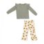 Picture of Angel Dear Ribbed Ruffle Shirt & Pants Set - Baby Sunflower