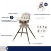 Picture of Kiskadee 360 Rotating Highchair - Natural Heritage | Kindred by Maxi-Cosi