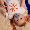 Picture of Studio Colour 2 Pack Pin - Sky Blue Mix -  Round - Size 1 | BIBS