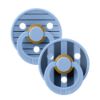 Picture of Studio Colour 2 Pack Pin - Sky Blue Mix - Round - Size 2 | BIBS