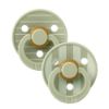 Picture of Studio Colour 2 Pack Pin - Sage Mix - Round - Size 2 | BIBS