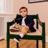Picture of Studio Colour 2 Pack Pin - Ivory Steel Blue Mix -  Round - Size 2 | BIBS