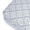 Picture of Sarah Flint x Namesake Crawford Gliding Ottoman -  Blue Lattice Performance Eco-Weave