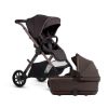 Picture of Reef 2 Stroller + Folding Bassinet Package  - Ganache (Chocolate) | Silver Cross
