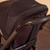 Picture of Reef 2 Stroller + Folding Bassinet Package  - Ganache (Chocolate) | Silver Cross