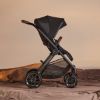 Picture of Reef 2 Stroller + Folding Bassinet Package  - Nocturne (Black) | Silver Cross
