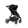 Picture of Reef 2 Stroller + Folding Bassinet Package  - Nocturne (Black) | Silver Cross