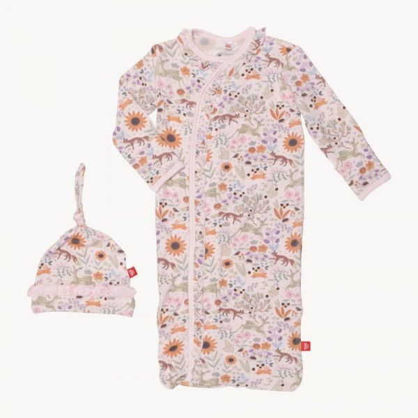 Picture of Garden Of Dreams Magnetic Modal Gown & Hat Set (Newborn - 3 months) | Magnetic Me