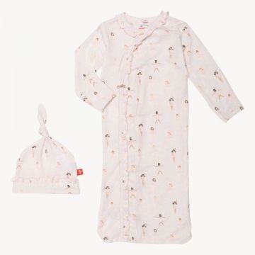 Picture of Tutu Twirls Magnetic Modal Gown & Hat Set (Newborn - 3 months) | Magnetic Me