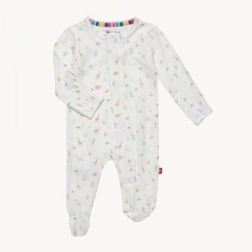 Picture of Magnetic Me Pink Little Bitty Pretty One Modal Magnetic Footie