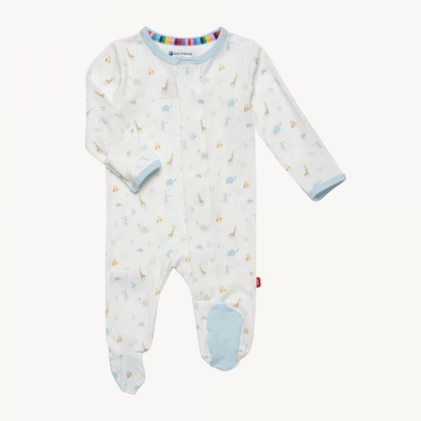 Picture of Magnetic Me Blue Little Bitty pretty One Modal Magnetic Footie