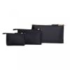 Picture of 3-Piece Pouch Clutch Purse Set - Black | Jujube