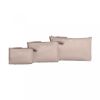 Picture of 3-Piece Pouch Clutch Purse Set - Taupe | Jujube