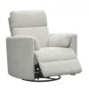 Picture of Raggio Head-tilt Power Swivel Recliner - Richmond Cream (radius+) | by PL Heritage Furniture 