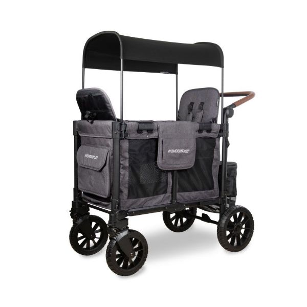 Picture of W2 Luxe Pro - Charcoal |Woderfold Wagons