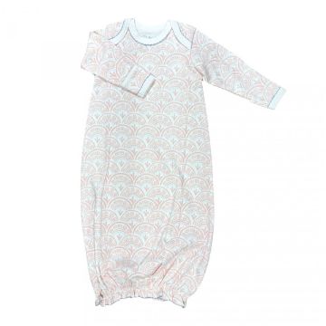 Picture of Heyward House Infant Gown (0-3 Months) - Pink Scallop