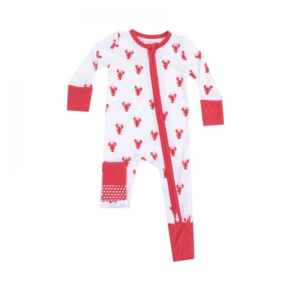 Picture of Angel Dear Lobster Bamboo 2 Way Zipper  Romper