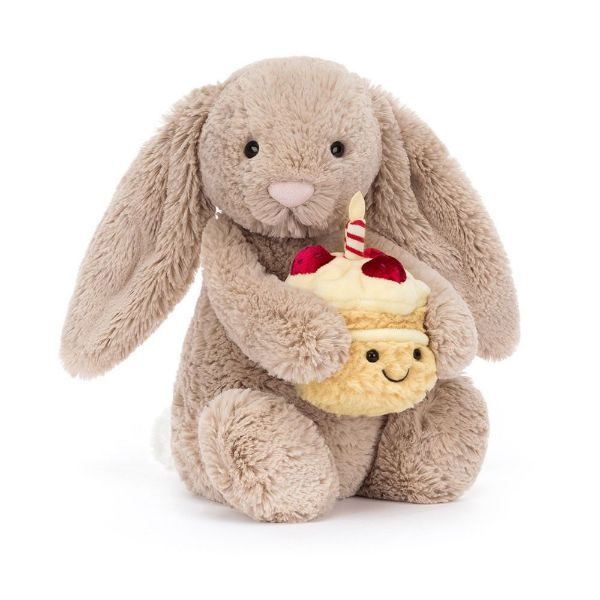 Picture of Bashful Beige Bunny 'Birthday' | Bashfuls by Jellycat