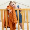 Picture of Waffle Baby Blanket Pumpkin | Bella Tunno