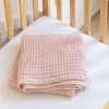 Picture of Waffle Baby Blanket Blush | Bella Tunno